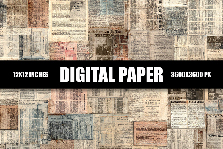 Newspaper Background Image 12
