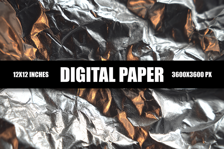 Silver Paper Digital Paper