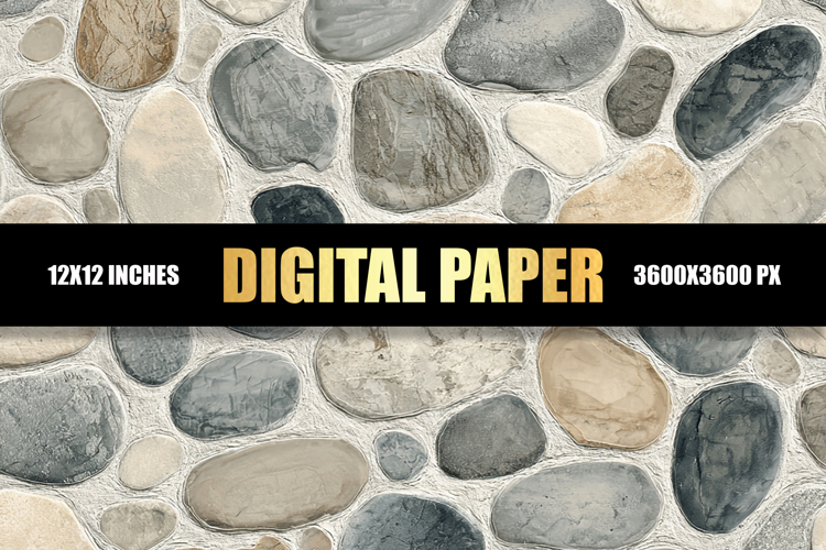 Ceramic Floor Tiles Design Digital Paper
