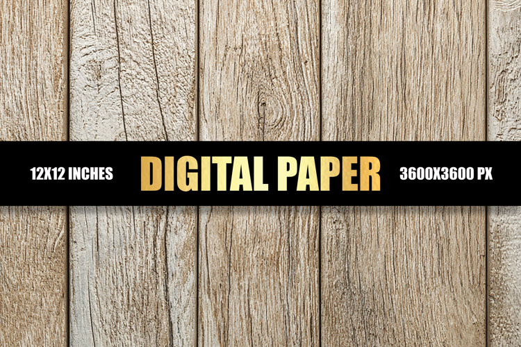 Wooden Digital Paper