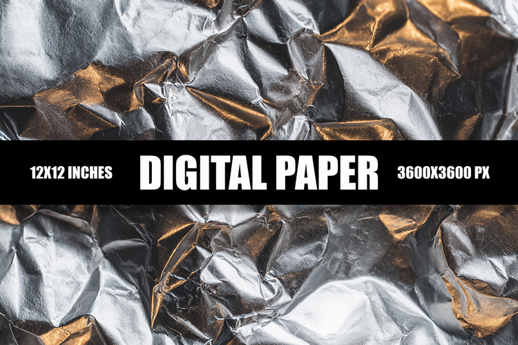 Silver Paper Digital Paper