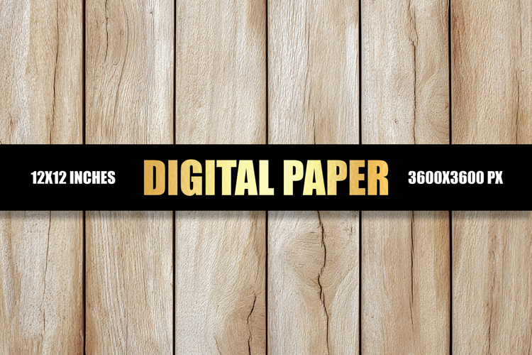 Wooden Digital Paper
