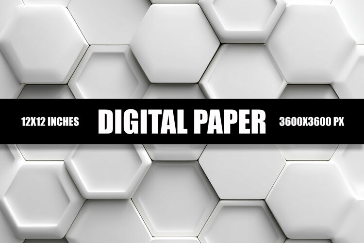 Honeycomb Digital Paper example image 1