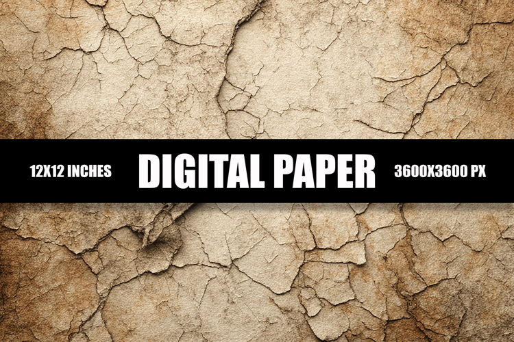 Crack Wall Digital Paper example image 1