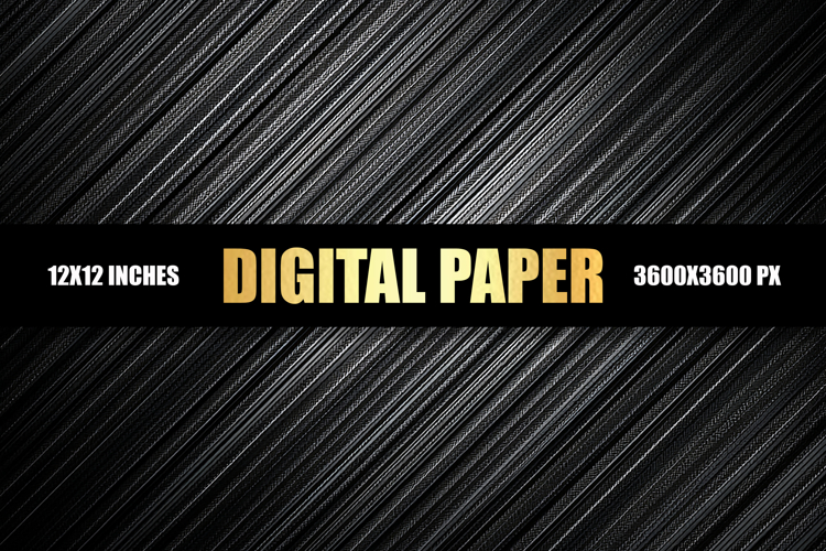 Black Texture Digital Paper