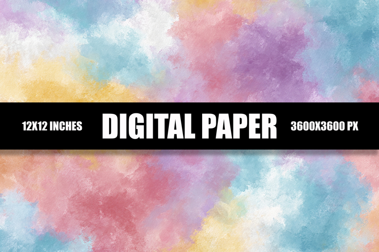 Watercolor Digital Paper