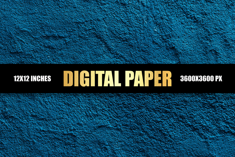 Blue Texture Digital Paper