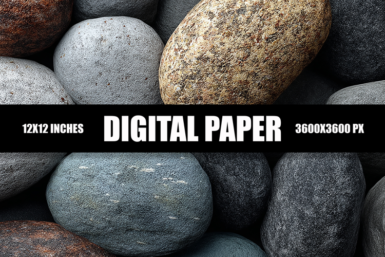 Stones Digital Paper
