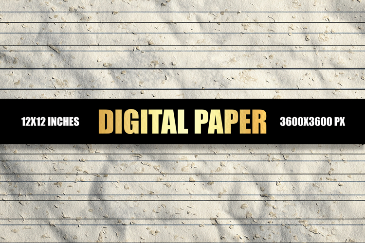 Lined Paper Digital Paper