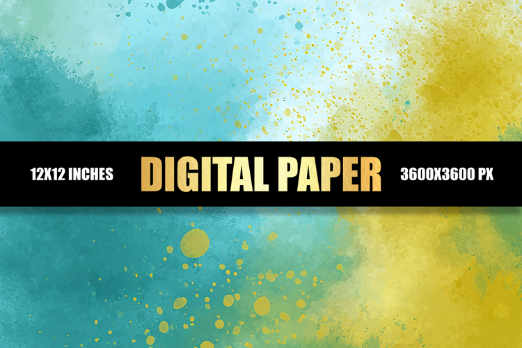 Watercolor Digital Paper