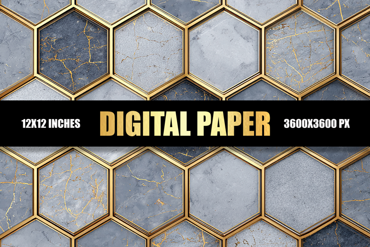 Hexagon Digital Paper
