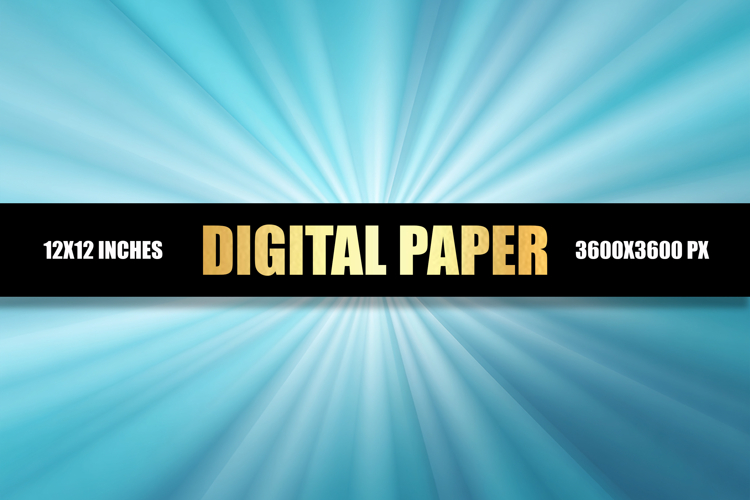 Blue Zoom Motion Effect Digital Paper