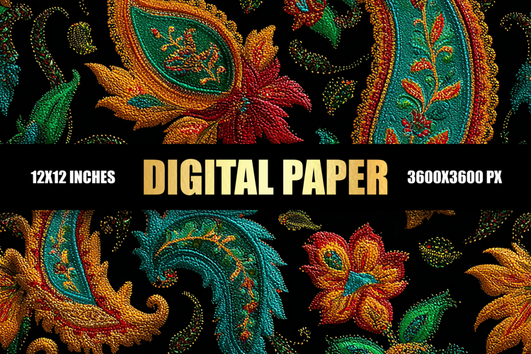 Fabric Digital Paper