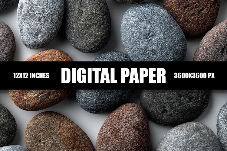 Stones Digital Paper