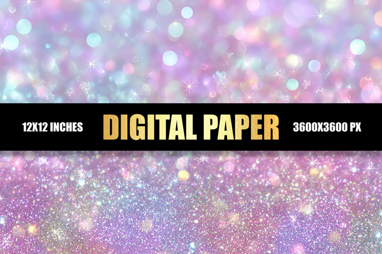 Purple Glitter Background Image 7