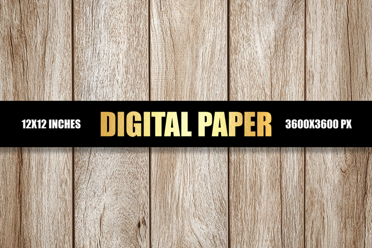 Wooden Digital Paper