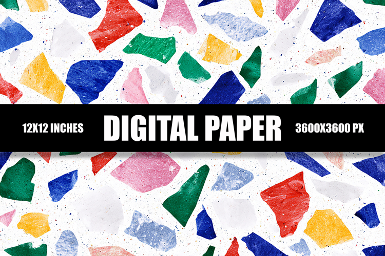 Terrazzo Digital Paper