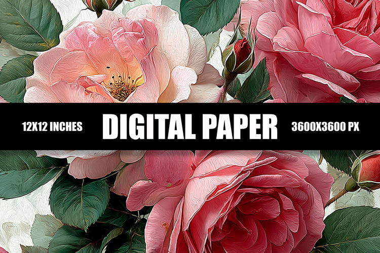 Floral Digital Paper