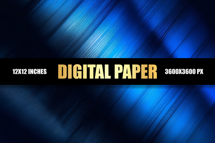 Blue Lines Digital Paper