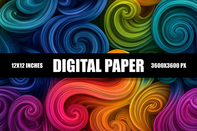 Colored Digital Paper