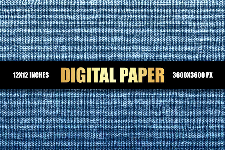 Jeans Pattern Digital Paper