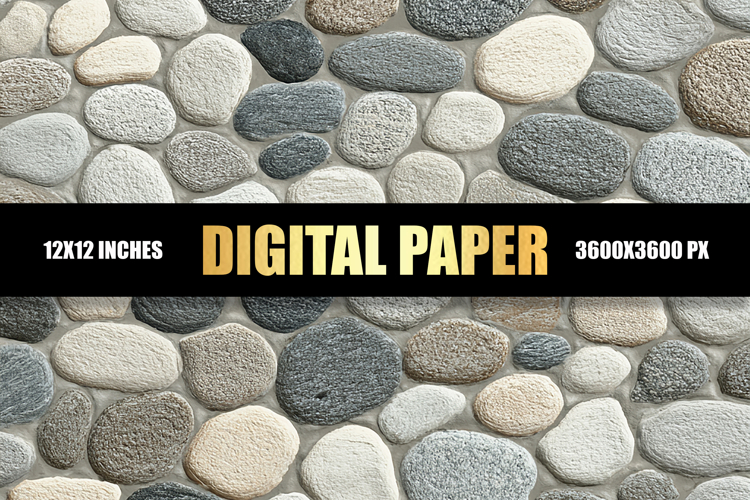 Ceramic Floor Tiles Design Digital Paper
