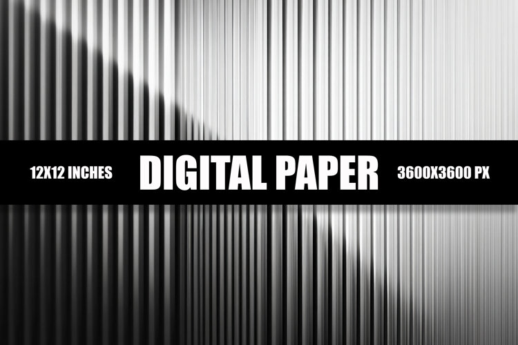 Silver Lined Digital Paper example image 1