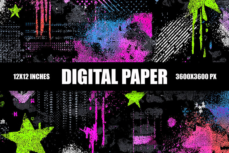 Stains Digital Paper example image 1