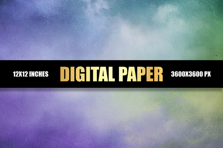 Watercolor Abstract Digital Paper