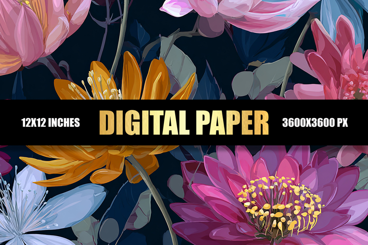 Floral Background Image 23