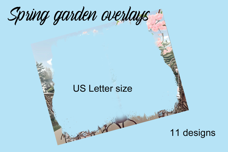 Spring Garden Overlays