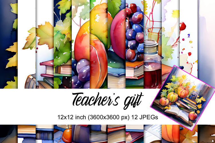 Teachers Gift Digital Papers