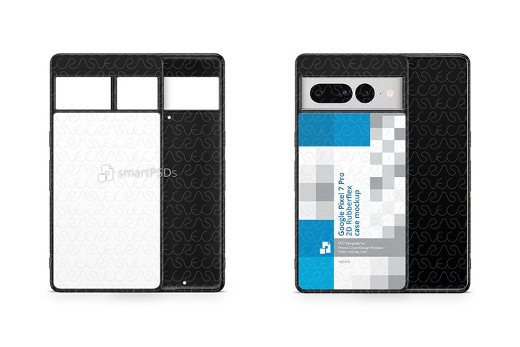 Google Pixel 7 Pro 2022 2d Rubber Flex Case Design Mockup example image 1