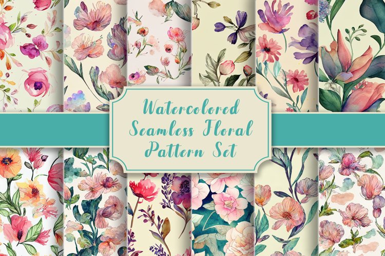 Floral Seamless Pattern Image 7
