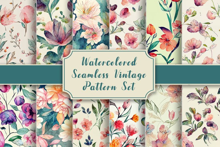 Floral Seamless Pattern Image 7