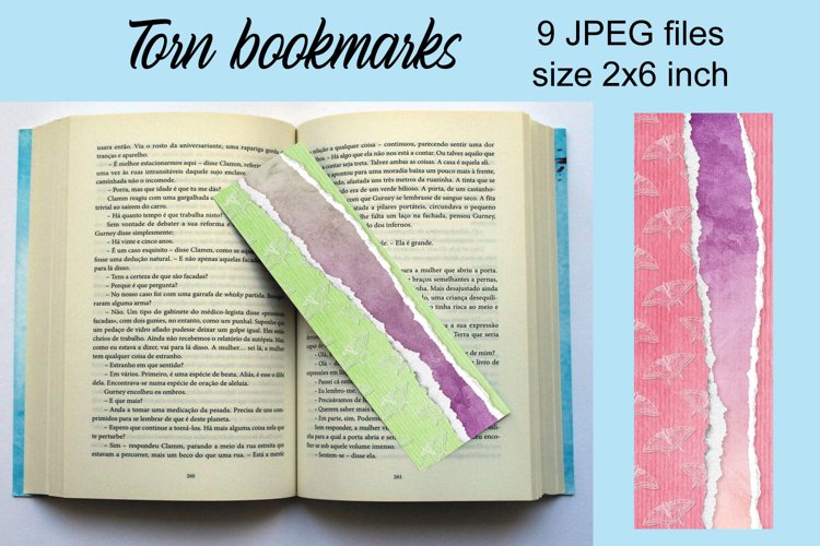 Torn bookmarks