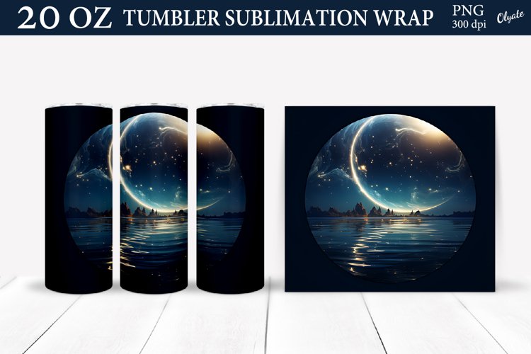 20 Oz Sublimation Tumbler Wrap Image 23