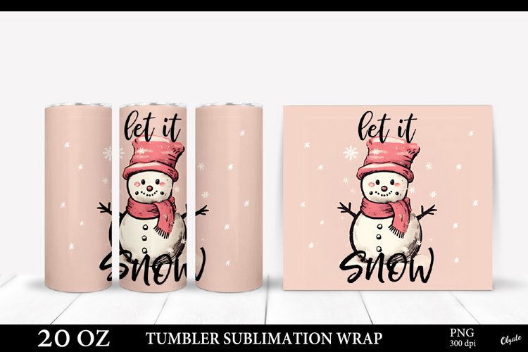 Christmas Tumbler Wrap Image 4