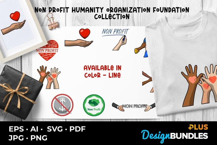 Non Profit Humanity Organization Foundation Collection example image 1