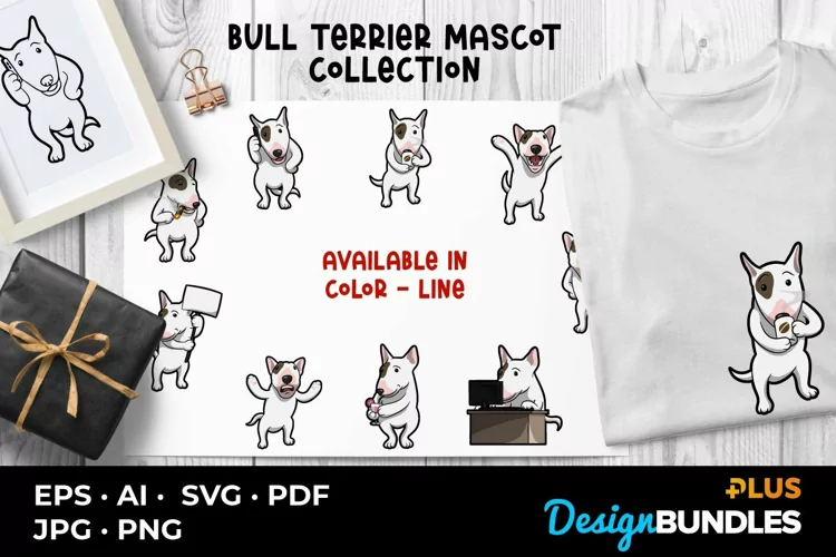 Bull Terrier Mascot Collection