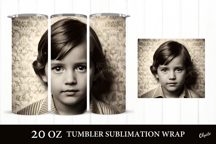 20 Oz Sublimation Tumbler Wrap Image 15