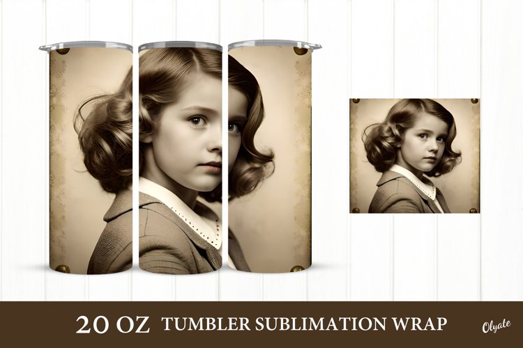 20 Oz Sublimation Tumbler Wrap Image 14