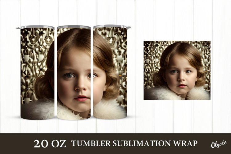 20 Oz Sublimation Tumbler Wrap Image 11