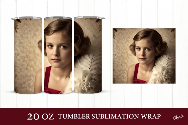 20 Oz Sublimation Tumbler Wrap Image 22