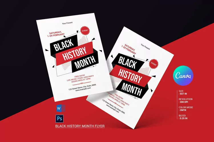 Black History Month Flyer