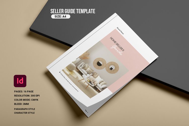 Seller Setting Page Example Real Estate Seller Guide Template. Indesign Template