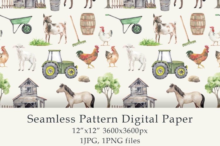 Farm Animals Clipart Image 6