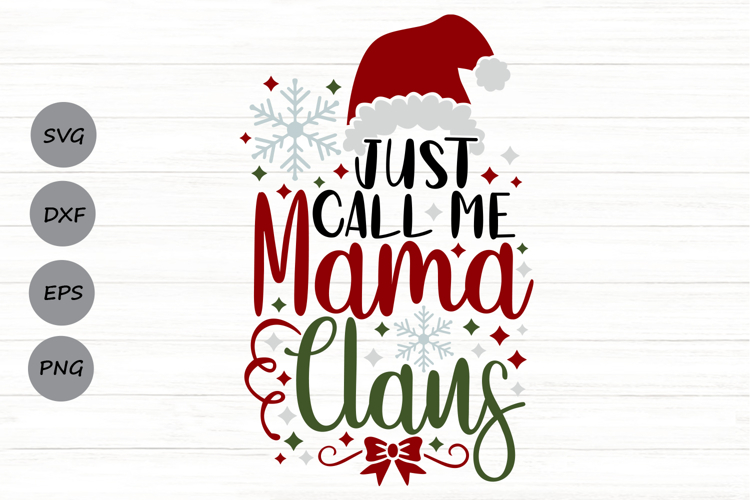 Mama Claus SVGs Image 3