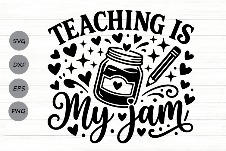 Teacher Life Svg Image 23