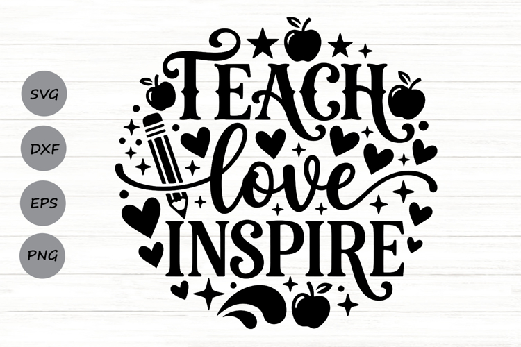 Teacher Life Svg